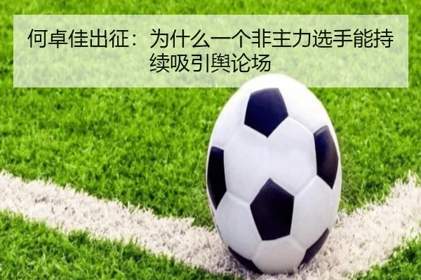 何卓佳出征：为什么一个非主力选手能持续吸引舆论场